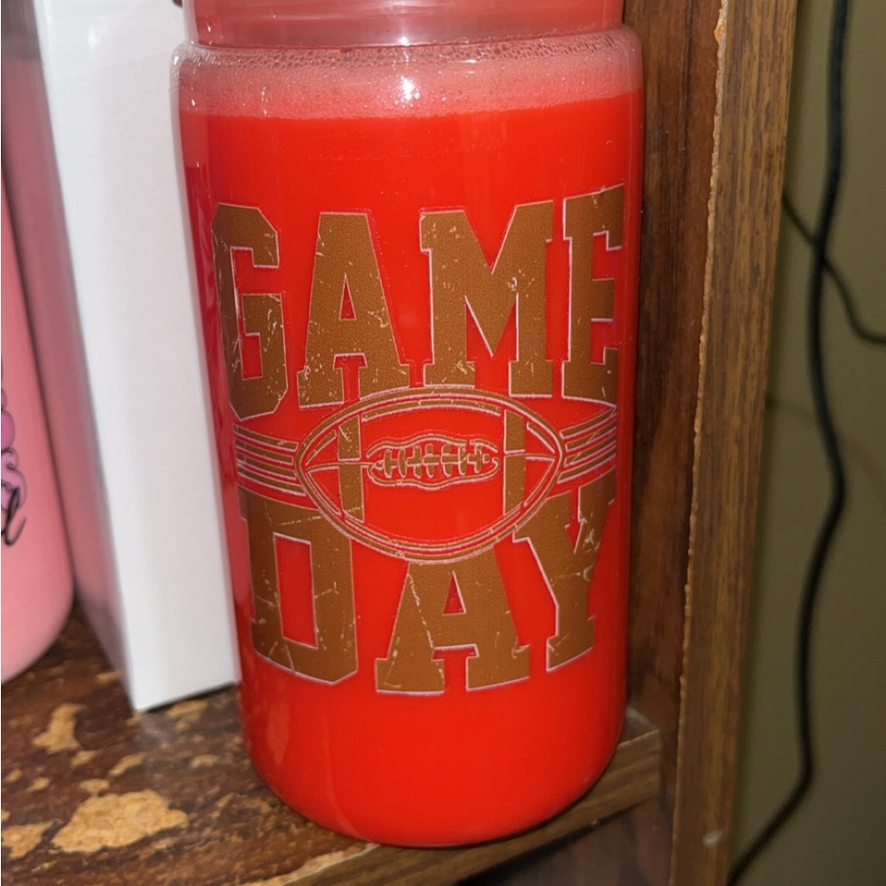 Game Day Red Drinkware Bottle